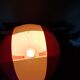 Lampe tulipe des annees 70