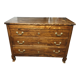 Louis XVI walnut chest of drawers