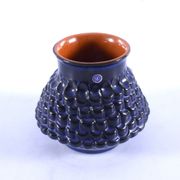 Vase en céramique Scultural, conçu par Berit Ternell et fabriqué par Uppsala Ekeby Suède en 1971
