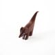 Teak animal figurine, Danish design, 1970s, made in Denmark