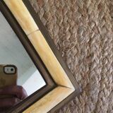 Brass mirror with original shape - 28x39cm
