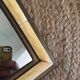 Brass mirror with original shape - 28x39cm
