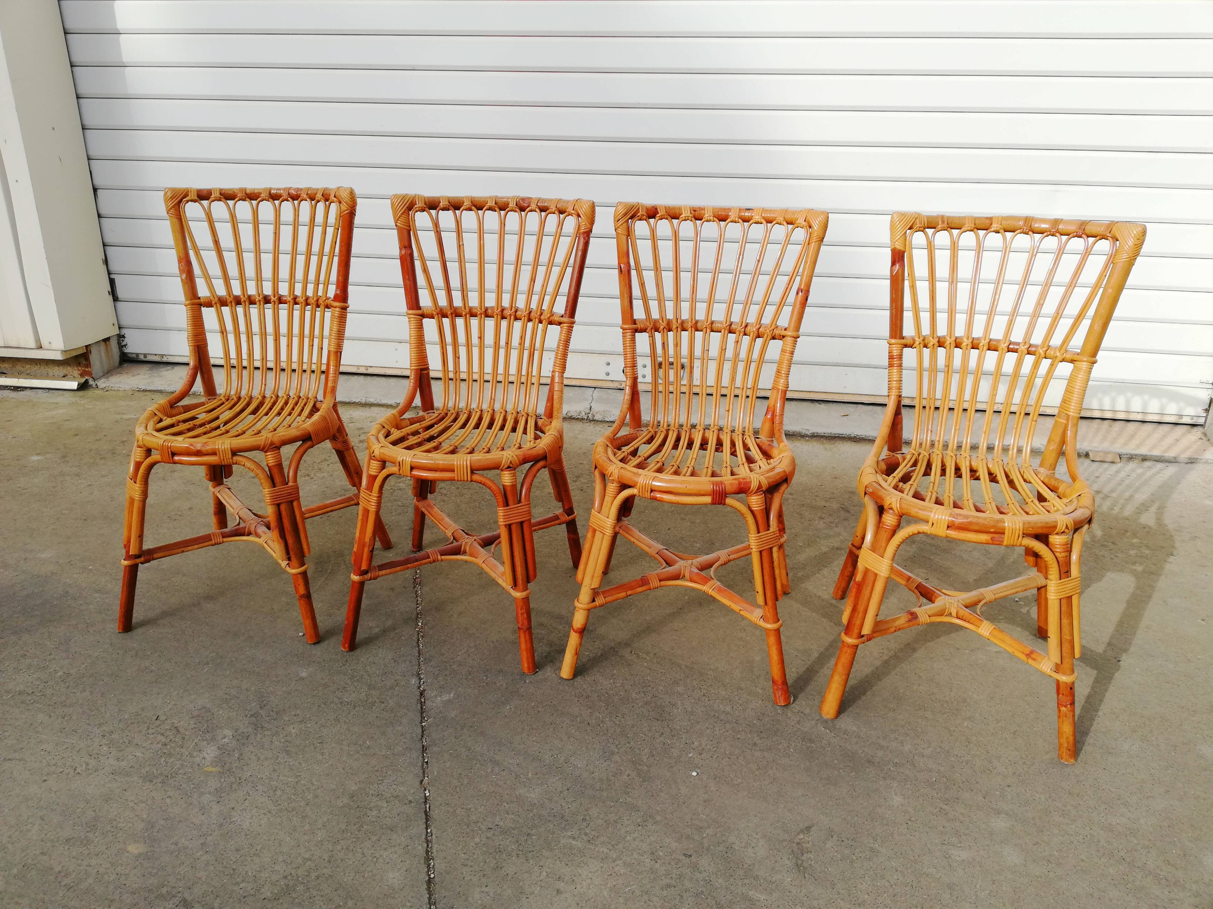 Rattan chairs