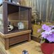 Antique amaranth display cabinet from the 1930s.