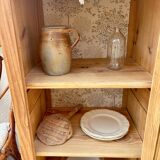 Parisian sideboard in raw wood
