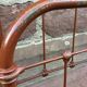 Pair of vintage in wrought iron bed heads 1920