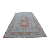 Vintage Turkish Oushak rug 195x312 cm