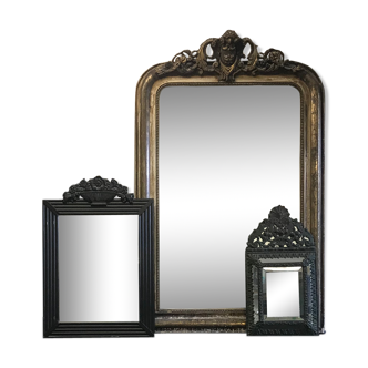 Produit BHV Miroir ancien fin XIXéme.