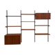 Teak Wall System By Kai Kristiansen for Feldballes.