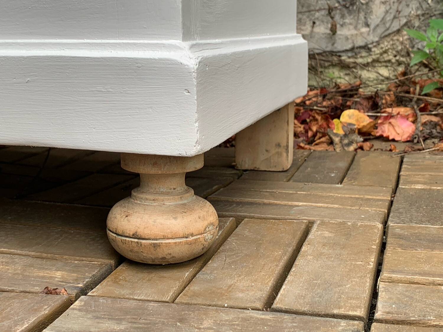 Antique Parisian glass cabinet H150