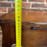 Pretty little vintage pedestal side table