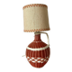 Vintage scoubidou bottle lamp, 1960s