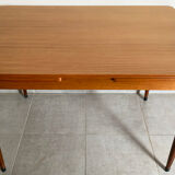 Table scandinave en teck des années 60 extensible