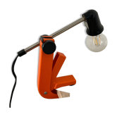 Clamp lamp "Review" by Klemmleuchte Germany 70s