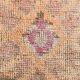 Pink & Orange Oriental Vintage Runner Rug, 101x301Cm