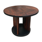 Table ronde en palissandre