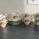 Vintage Pagnossin Italy coffee cups