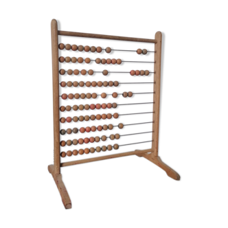 Former wooden school abacus