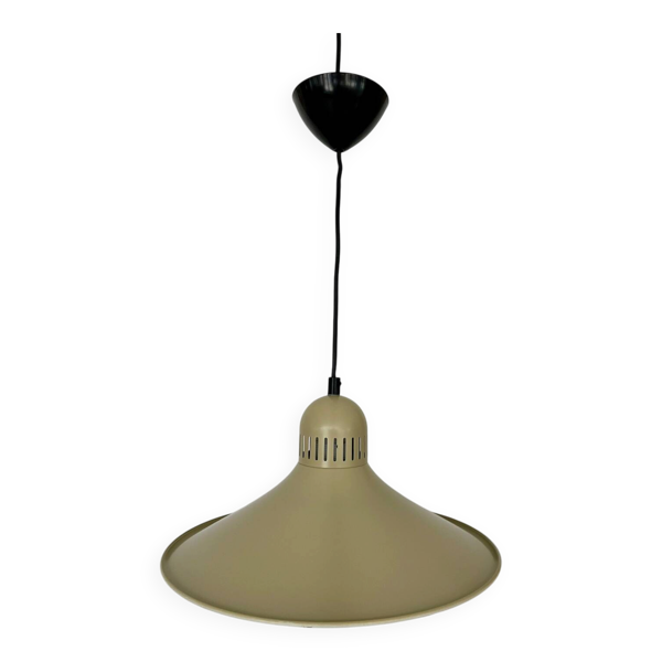 Suspension métal vintage coloris crème écru