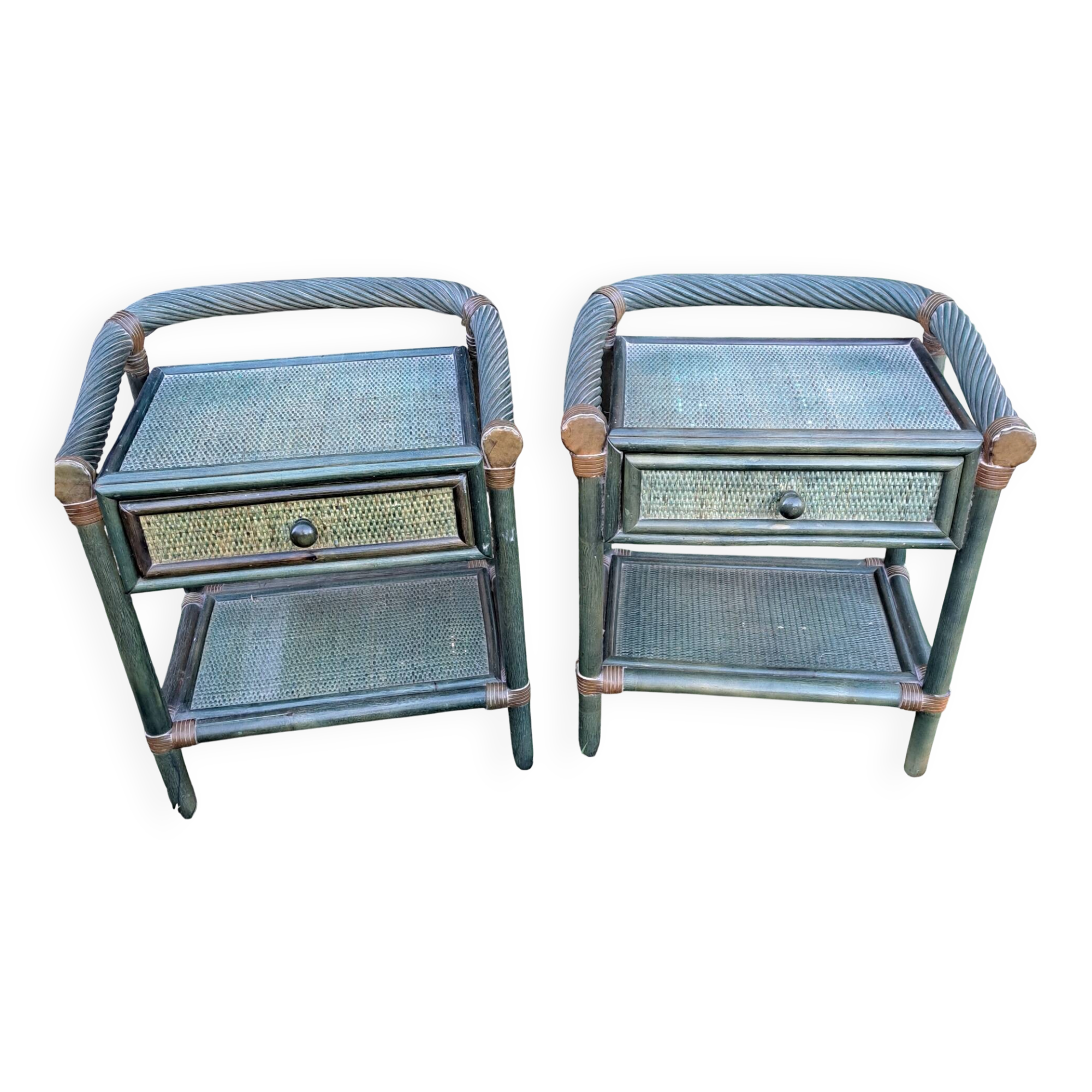 Table de chevet vintage Roche Bobois.