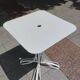 Antique garden furniture in solid wrought iron.