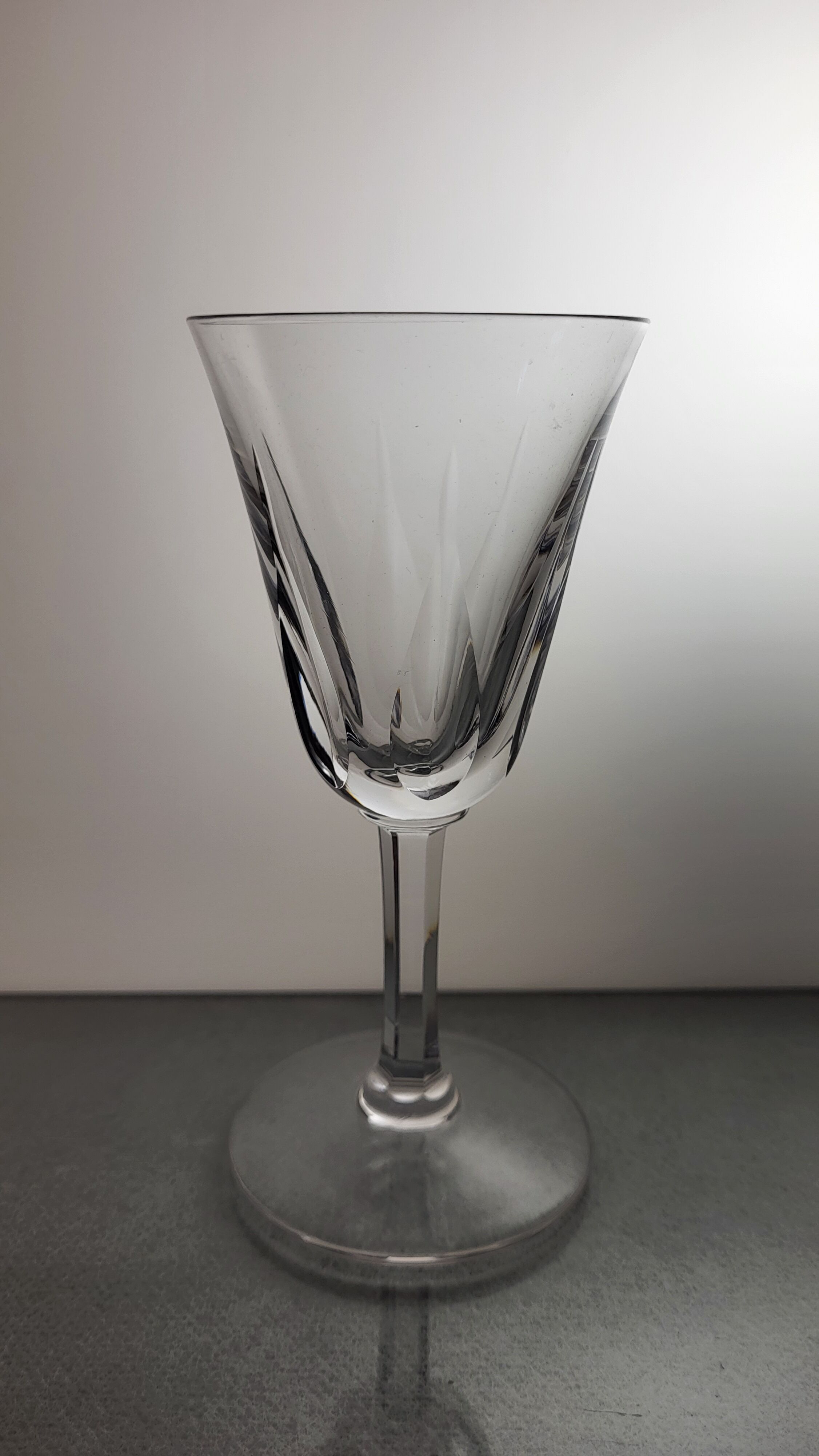 6 crystal saint louis wine glasses cerdanya model