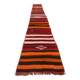 Old Turkish narrow Kilim Runner 362x45 cm shabby chic, vintage kelim
