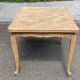 Renovated Louis XV extendable dining table in solid oak 120-200cm