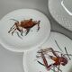 Gien Service de table modèle "Grands Crustacés"