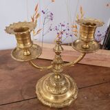 Candlestick No. 2, 2 brass lights