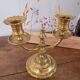 Candlestick No. 2, 2 brass lights