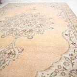 7x11 classic turkish vintage rug, vintage carpet rug 331x205cm