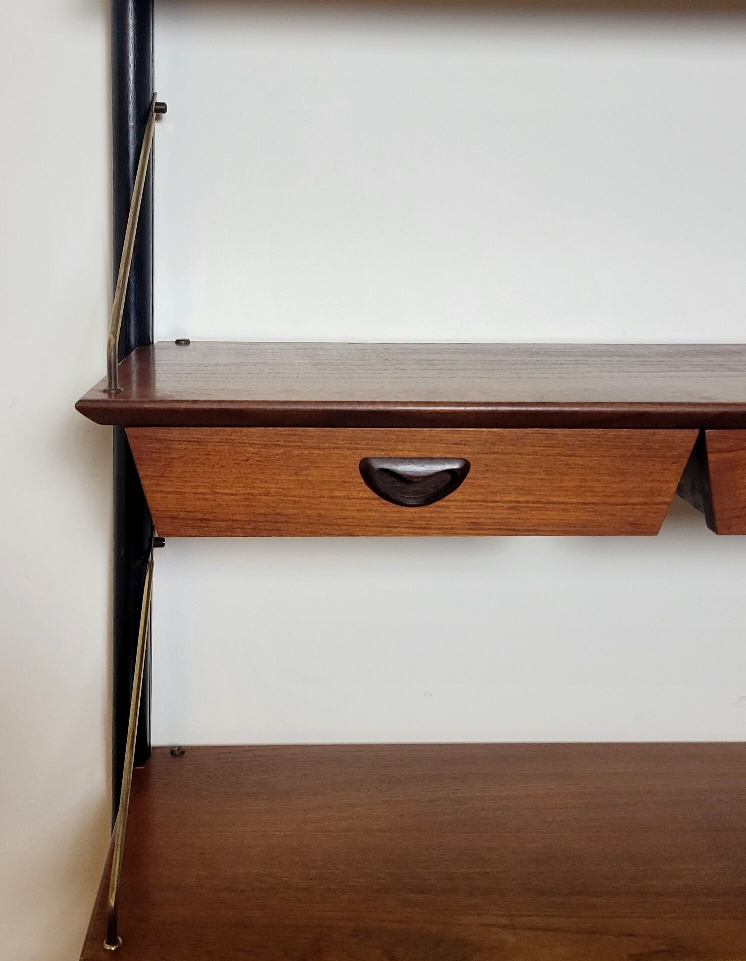 Vintage modular wall unit by Louis van Teeffelen for Wébe