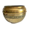 Cache-pot by villedieu in brass 70/80