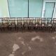 Lot de 20 chaises de bistrot bois - vintage