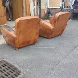 Pair of leather club circa 1930/40