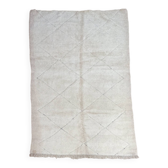 Beni Ourain Moroccan rug white - 300 x 197 cm