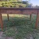 Old oak farmhouse table