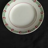 Series of 6 plates Moulin des Loups model Coopé