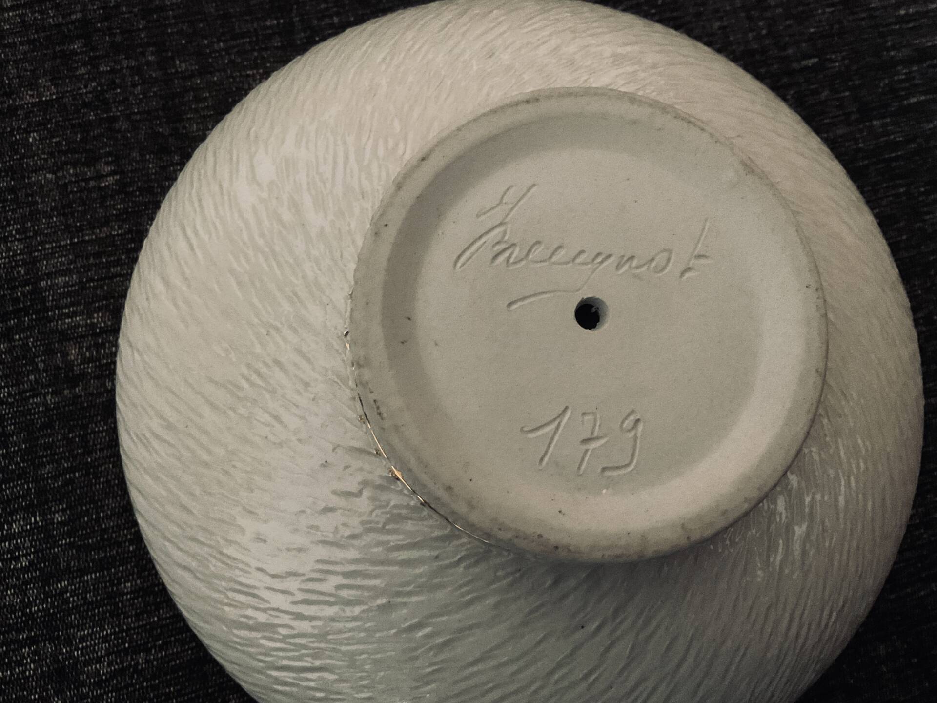 Ceramic bowl Jacques Breugnot