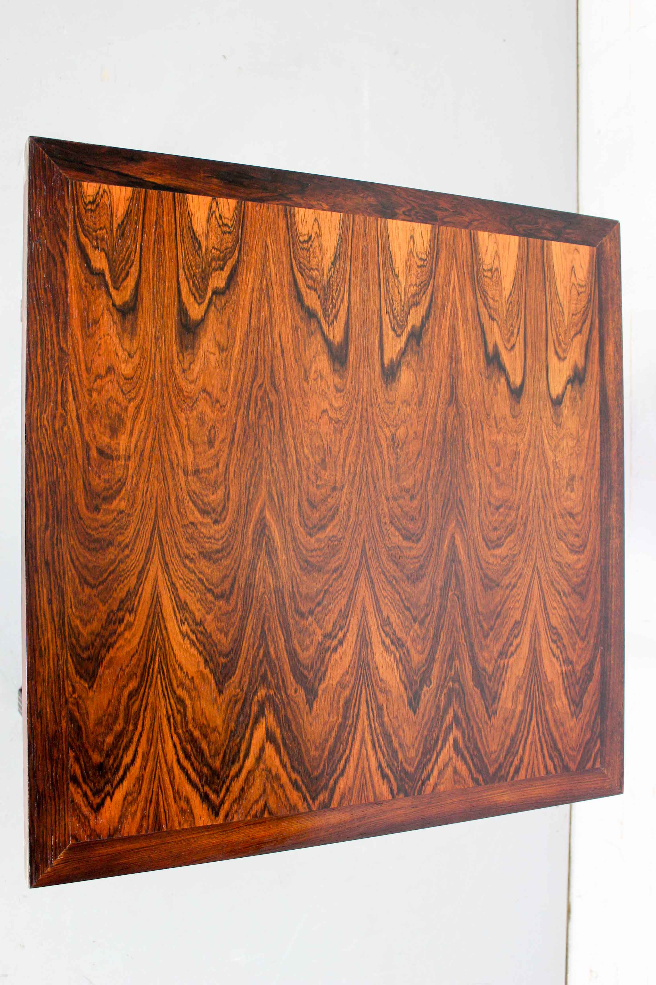 Rosewood danish modern coffee table Rud Thygesen for Heltborg Møbler , 1960s