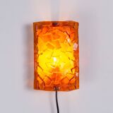 Appliques murales Vitrika Nybro couleur ambre