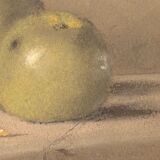 Still life with apples