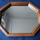 Miroir octogonal art déco 50x40cm