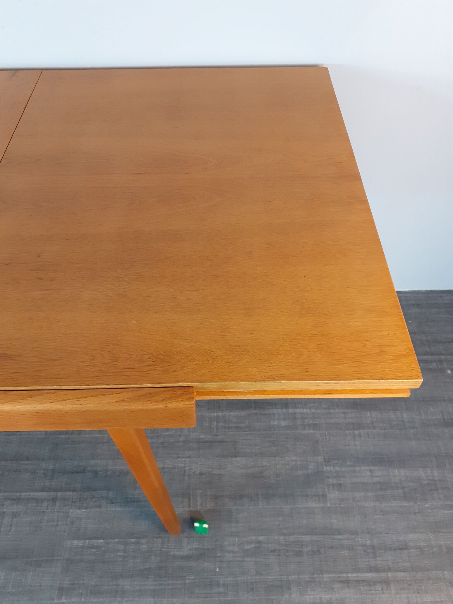 Extendable table in Beech Frantisek Jiràk by Tatra, Vintage Czechoslovak 1950s