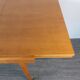 Extendable table in Beech Frantisek Jiràk by Tatra, Vintage Czechoslovak 1950s