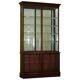 Rare glass-fronted Victorian apothecary cabinet.