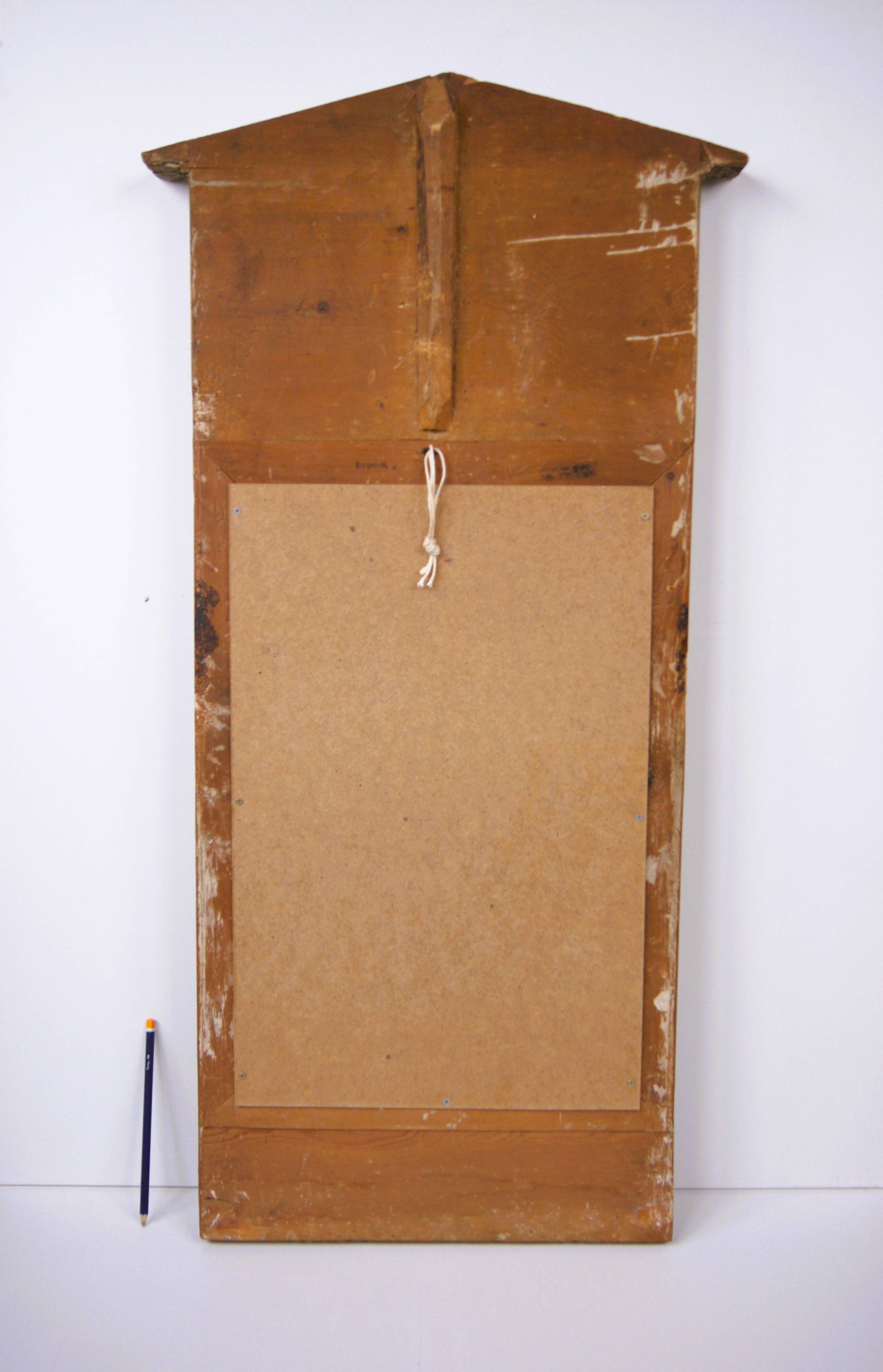 Antique Gustavian Trumeau gold mirror - P. Holmberg - Sweden 1830.