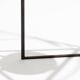 Chaise sculpturale en acier, 1980s