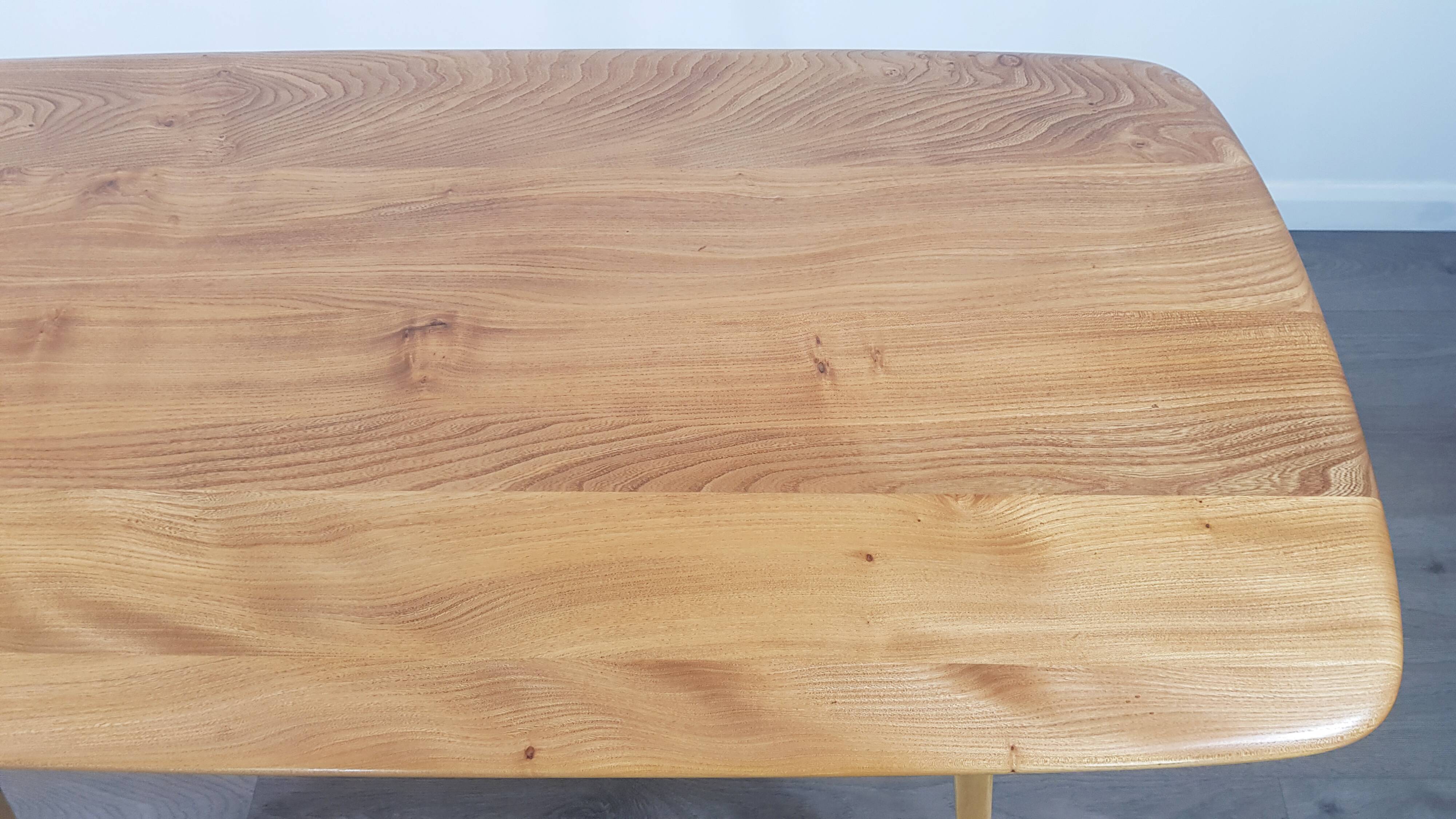 Mid Century Plank Dining Table by Lucian Ercolani for Ercol, 1960s